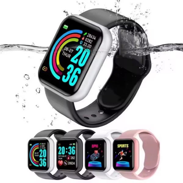 Custom Unisex Touchscreen Waterproof Smart Bracelet Heart Rate Phone Call Fitness Tracker Sport Smart Bracelet